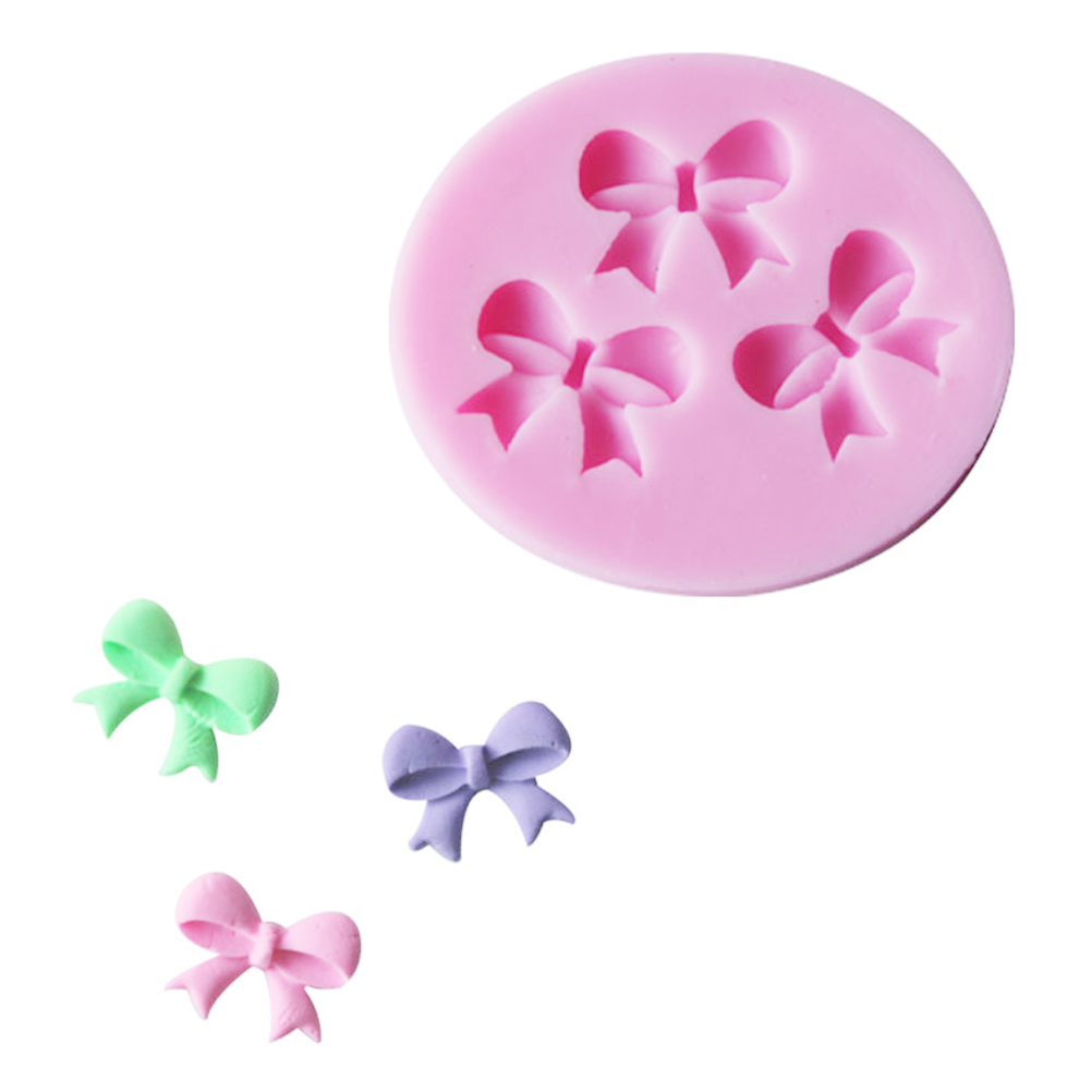 New DIY 3D Cake Decorating Bow - đánh giá và giá Silicone Cake Mold