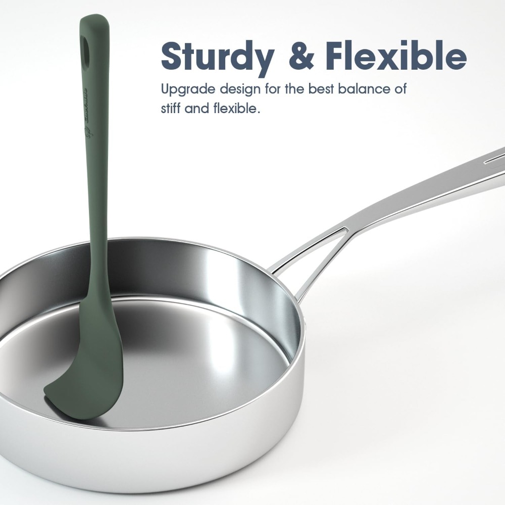 5 Piece Silicone Spatula Set F - đánh giá và giá Baking Kitchen Set Up