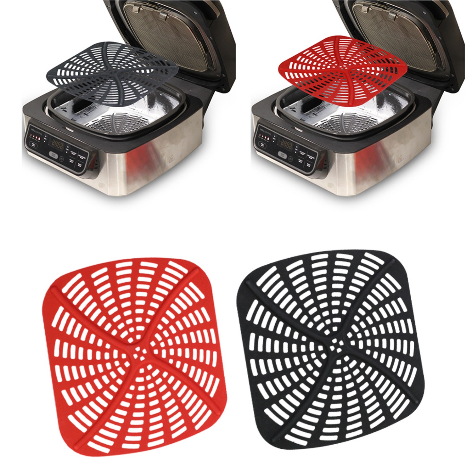 2 PC Reusable Silicone Liner S - đánh giá và giá Ninja Air Fryer Af300
