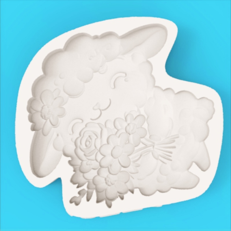 Healing-Themed Ranch Bouquet L - đánh giá và giá Silicone Cake Mold