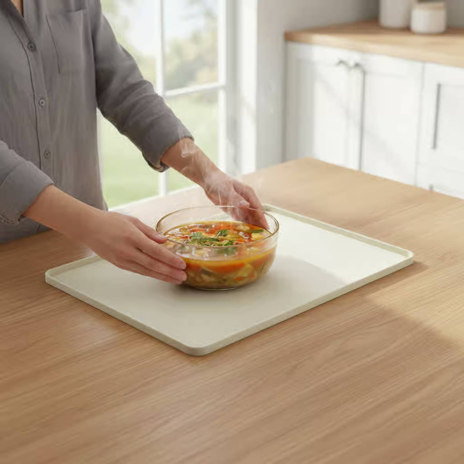 Silicone Microwave Top Mat Fle - đánh giá và giá Kitchen Baking Tray