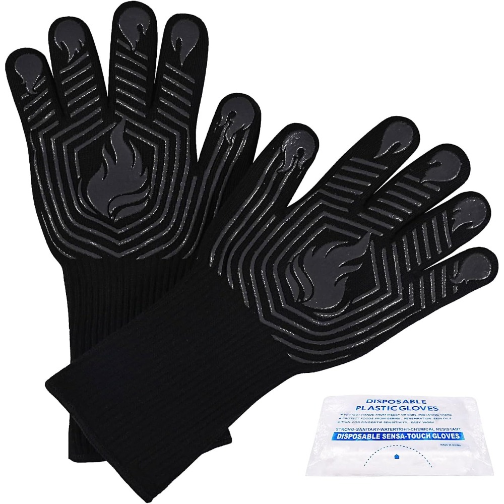 BBQ Gloves, 1472°F Heat Resist - đánh giá và giá Kitchen Baking Cooking